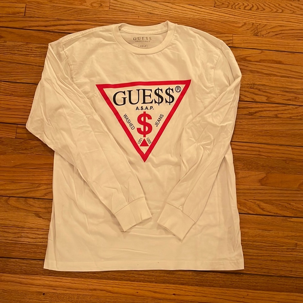 Guess x asap rocky long sleeve shirt